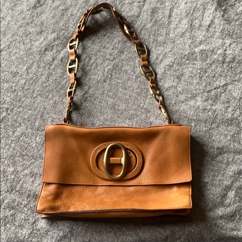 Vintage Yves St. Laurent YSL Leather Shoulderbag